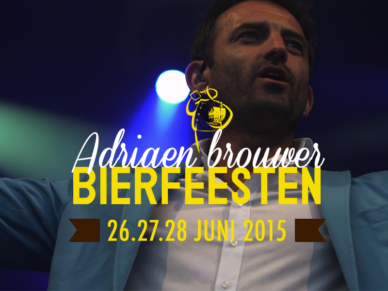 Adriaen Brouwer Bierfeesten 2015